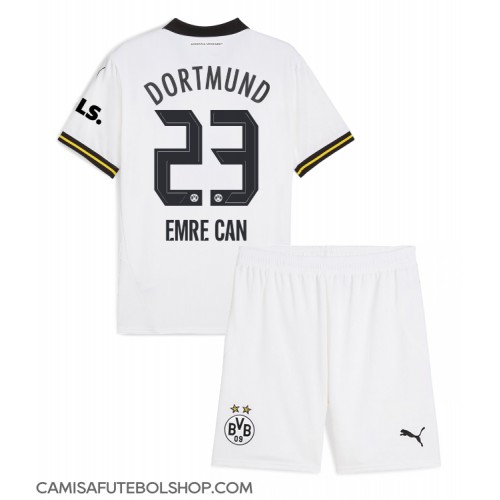 Camisa de time de futebol Borussia Dortmund Emre Can #23 Replicas 3º Equipamento Infantil 2024-25 Manga Curta (+ Calças curtas)